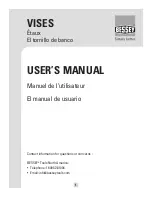 Preview for 1 page of Bessey BV-HW45 User Manual