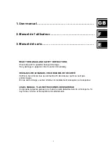 Preview for 3 page of Bessey GCS-CB User Manual