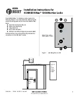 BEST ACCESS SYSTEMS 45HM IDH Max 1300 Installation Instructions Manual preview