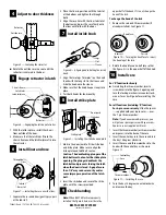 Предварительный просмотр 2 страницы BEST ACCESS SYSTEMS 62K Installation Instructions