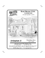 Best Barns Arlington II Assembly Book preview