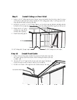 Preview for 10 page of Best Barns BB-ELM1016 Assembly Book