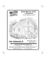 Preview for 1 page of Best Barns Belmont II Assembly Book