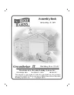 Best Barns Greenbriar II 12x16 Assembly Book preview