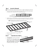 Preview for 4 page of Best Barns Greenbriar II 12x16 Assembly Book