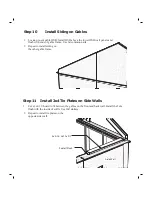 Предварительный просмотр 11 страницы Best Barns Greenbriar II 12x16 Assembly Book