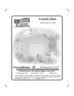 Best Barns Greenbriar II 12x20 Assembly Book preview