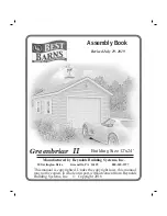 Preview for 1 page of Best Barns Greenbriar II 12x24 Assembly Book