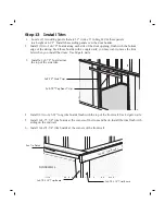 Preview for 14 page of Best Barns Meadowbrook-R 16x10 Assembly Book