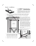 Preview for 23 page of Best Barns Millcreek Assembly Book