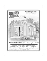 Preview for 1 page of Best Barns North Dakota II Assembly Book