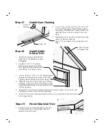 Preview for 16 page of Best Barns North Dakota II Assembly Book