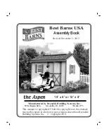 Preview for 1 page of Best Barns the Aspen Assembly Book