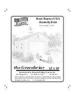 Best Barns the Greenbriar Assembly Book preview