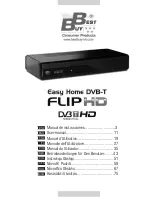 Best Buy Easy Home DVB-T Flip HD User Manual предпросмотр