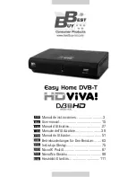 Best Buy Easy Home DVB-T User Manual preview