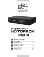 Preview for 1 page of Best Buy Easy Home HD TOPBOX User Manual