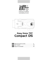 Preview for 1 page of Best Buy Easy Home TDT Compact DS User Manual