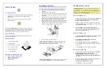 Preview for 1 page of Best Data 56FW-92 Quick Start Manual