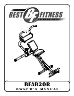 Best Fitness BFAB20R Owner'S Manual preview