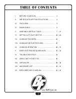 Preview for 2 page of Best Fitness BFCT1R Owner'S Manual