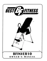 Best Fitness BFINVER10 Owner'S Manual preview