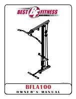 Preview for 1 page of Best Fitness BFLA100 Owner'S Manual