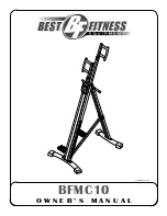 Preview for 1 page of Best Fitness BFMC10 Owner'S Manual