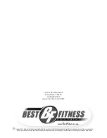 Preview for 16 page of Best Fitness BFSB10 Owner'S Manual