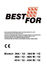 Best For BISTROT 364/12 Installation And User Manual предпросмотр