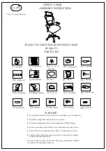 Предварительный просмотр 1 страницы Best Office BT-HD1173 Assembly Instruction