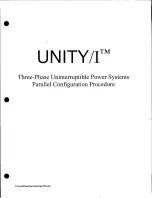 Предварительный просмотр 313 страницы Best Power UNITY/I UT310 Service Manual