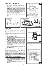 Preview for 6 page of BEST Range Hoods P195P Manual