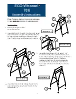 Предварительный просмотр 3 страницы Best-Rite 786 ECO-Wheasel Assembly Instructions