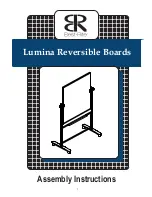 Best-Rite Lumina Reversible Boards Assembly Instructions preview