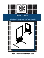 Best-Rite Nest Easel Assembly Instructions Manual preview