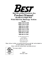 Best BRB 230 OS 2838 Product Manual предпросмотр