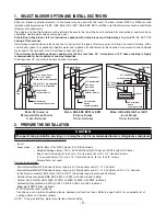 Preview for 5 page of Best PIK33 Installation Instructions Manual