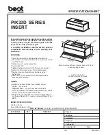 Best PIK33D Specification Sheet предпросмотр