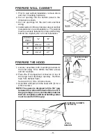 Preview for 8 page of Best Range Hood U102E Product Manual