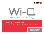 Preview for 1 page of Best WI-Q MERCURY Setup And User Manual