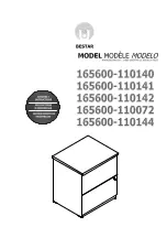 Bestar 146600 Assembly Instructions Manual предпросмотр