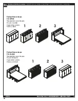 Предварительный просмотр 22 страницы Bestar 25193-110017 Assembly Instructions Manual