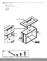 Предварительный просмотр 12 страницы Bestar 26163-1117 Assembly Instructions Manual