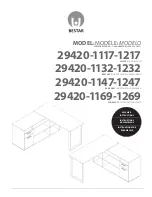 Bestar 29420 Series Assembly Instructions Manual предпросмотр