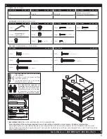 Preview for 3 page of Bestar 40170-1117 Assembly Instructions Manual