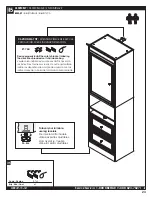 Предварительный просмотр 23 страницы Bestar 40172-1117-1217 Assembly Instructions Manual