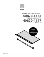 Предварительный просмотр 1 страницы Bestar 40820-1163 Assembly Instructions Manual