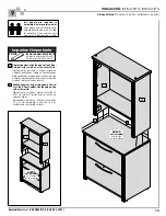 Предварительный просмотр 13 страницы Bestar 60510-2163 Assembly Instructions Manual