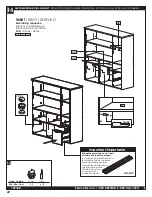 Предварительный просмотр 22 страницы Bestar 60W 107420-230035 Assembly Instructions Manual